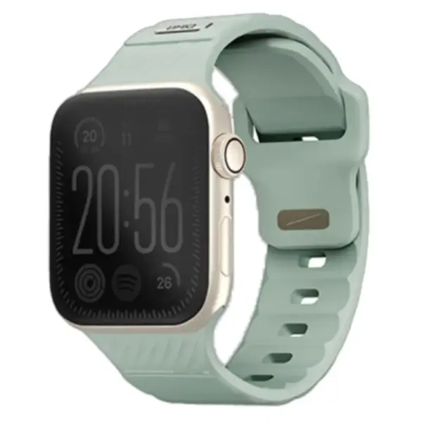 UNIQ STRIDE FKM HIGH PERFORMANCE SPORT WATCH BAND FOR APPLE WATCH 41|40|38MM | ICEPLANT GREEN